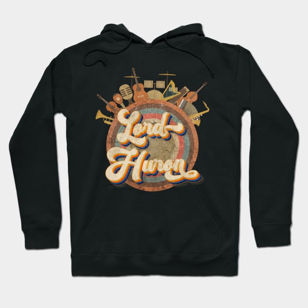 Retro vintage Music Style - The Night We Met Hoodie by kumurkumur